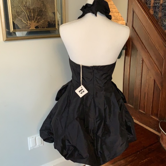 Navy blue mini dress size 6 - Picture 2 of 6